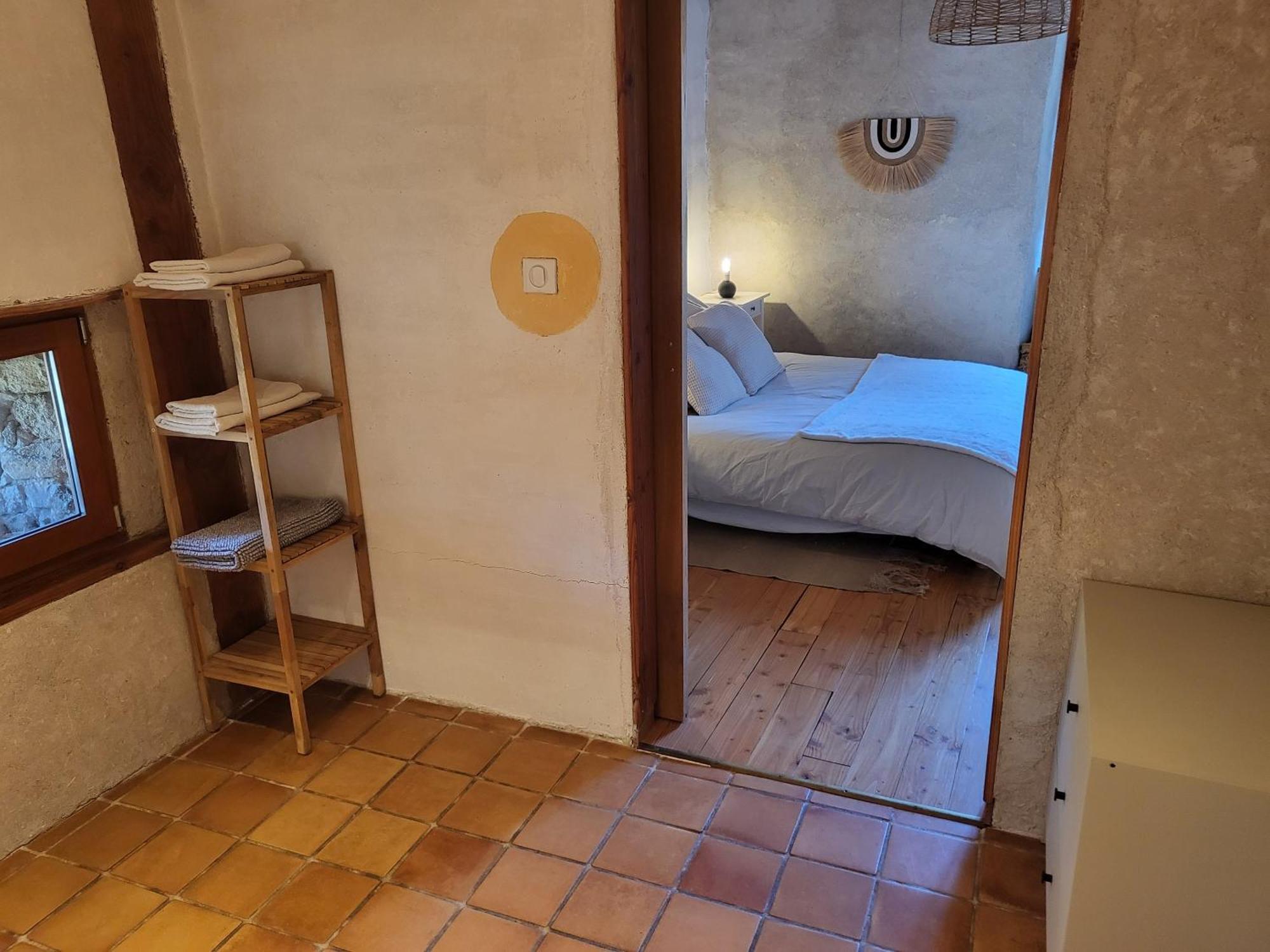 Hotel Le Grenier A Ble Satillieu Zimmer foto