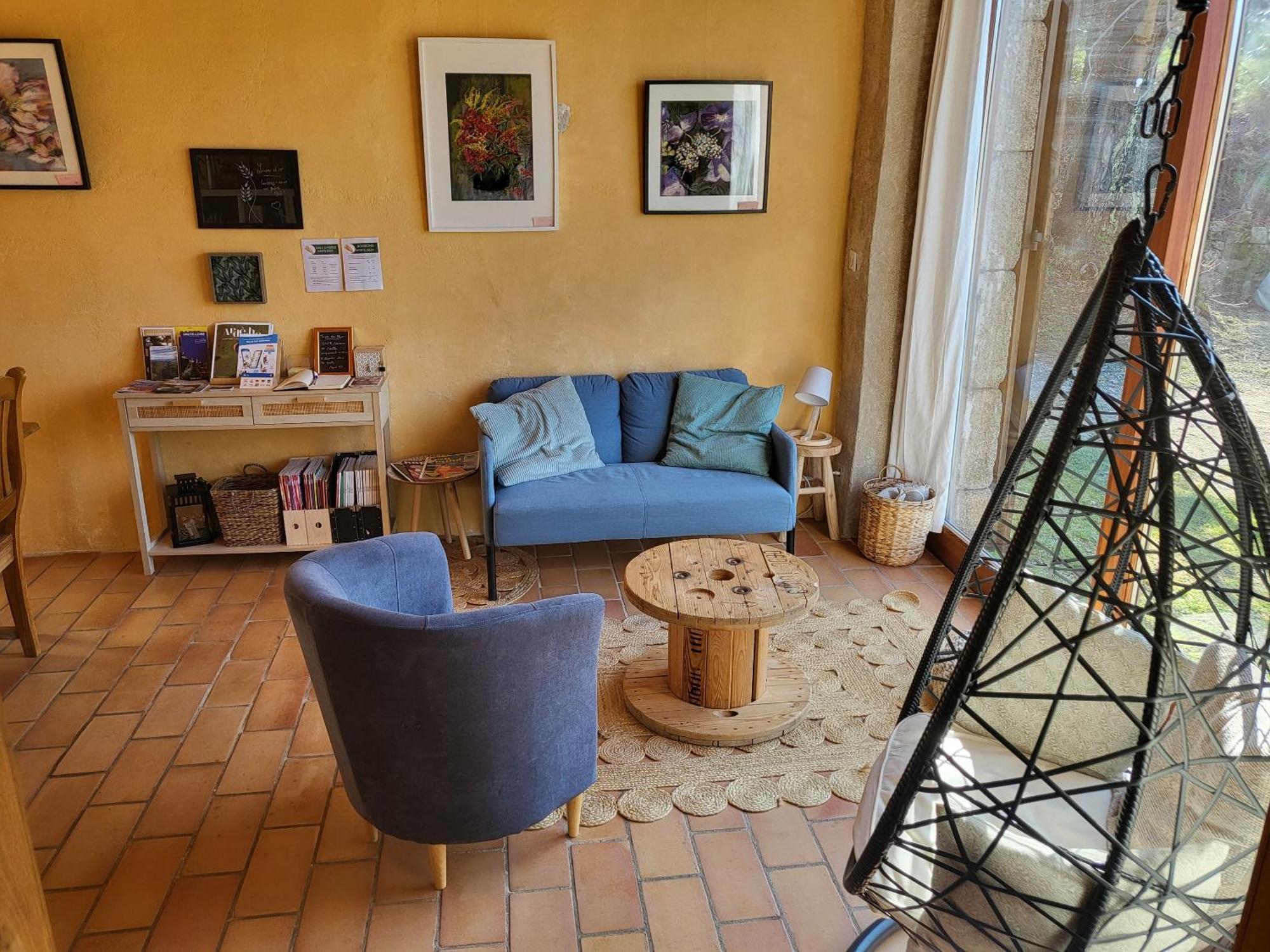 Hotel Le Grenier A Ble Satillieu Exterior foto